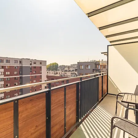 Prestige - 61m2, Parking, Balcony, Workspace, Ac - By Rentujemy 크라쿠프