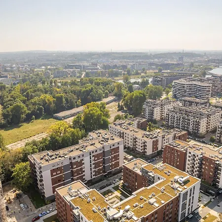 Prestige - 61m2, Parking, Balcony, Workspace, Ac - By Rentujemy Cracovia