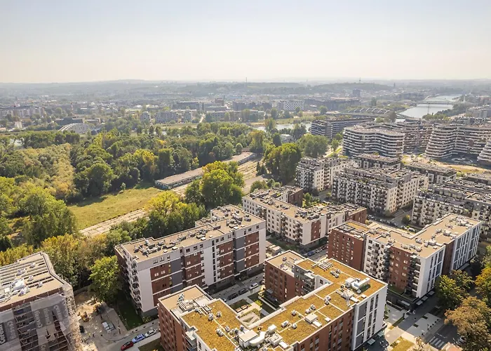 Prestige - 61m2, Parking, Balcony, Workspace, Ac - By Rentujemy Cracovia